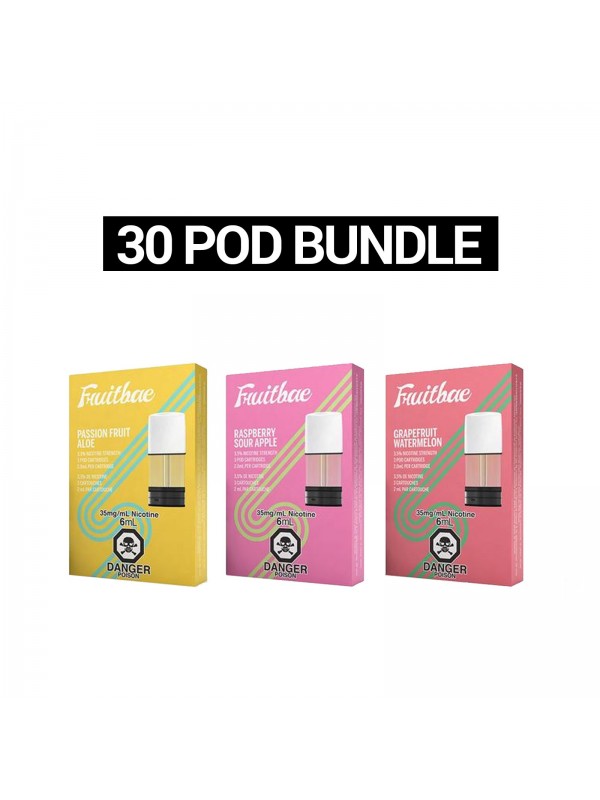 Fruitbae STLTH Pods Bundle – 30 Pods
