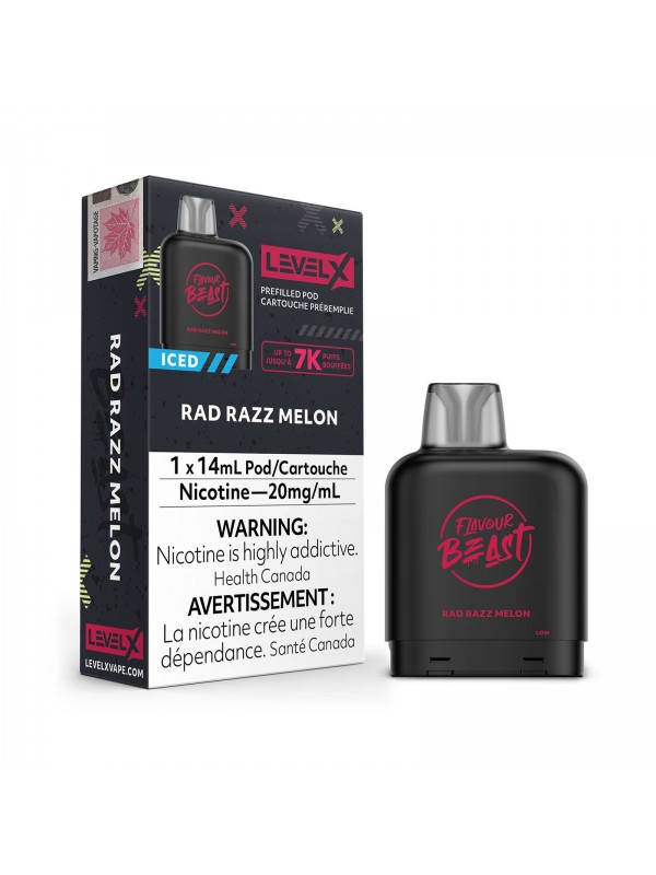 Rad Razz Melon Iced Level X – Flavour Beast ...