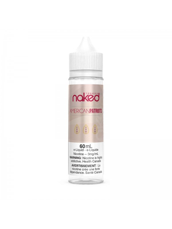 American Patriot – Naked 100 E-Liquid