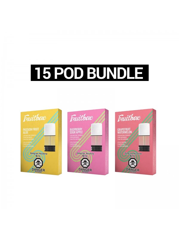 Fruitbae STLTH PODS Bundle – 15 Pods