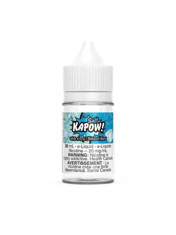 White Freeze SALT – Kapow Salt E-Liquid