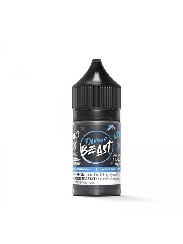 Boss Blueberry Iced SALT – Flavour Beast Sal...