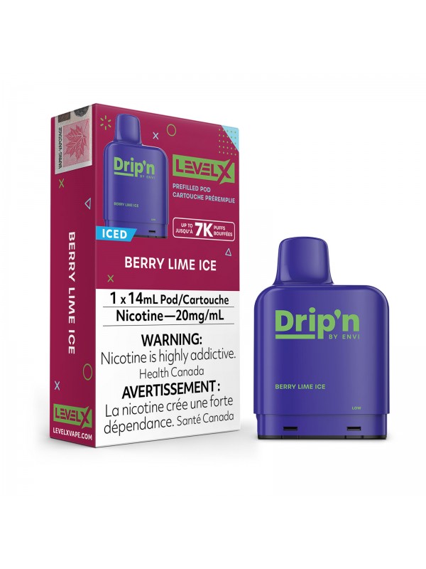 Berry Lime Ice Level X – Drip’n by Env...