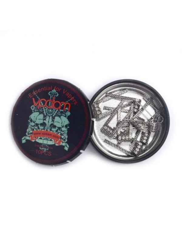 VPDAM Ni80 DNA prebuilt coils 0.2