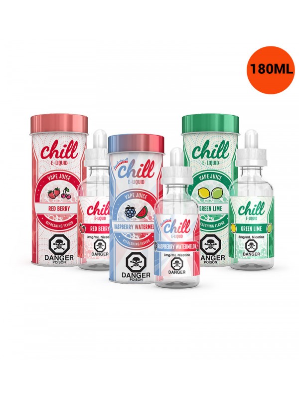 Chill E-Liquid Bundle – 180ML