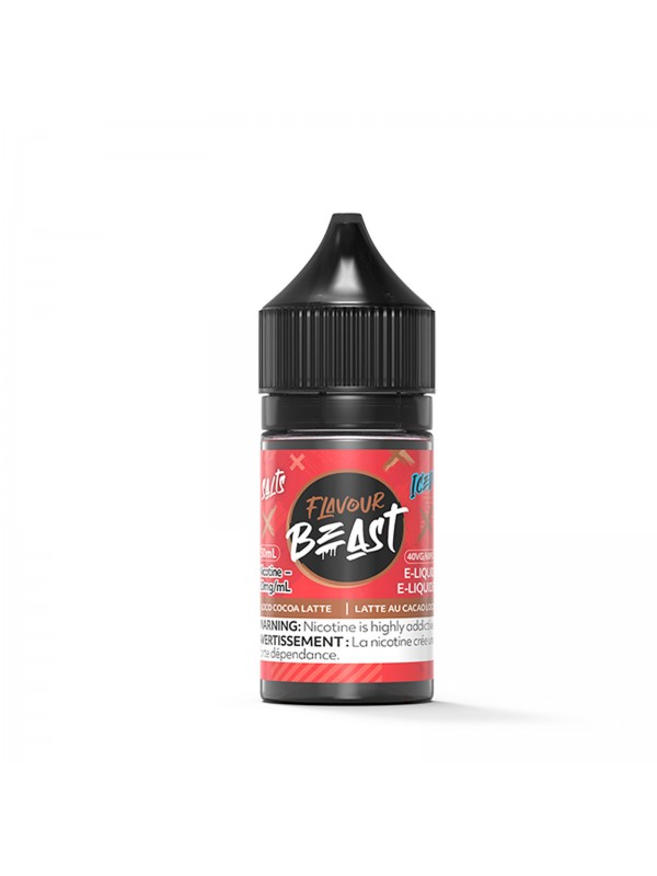 Loco Cocoa Latte Iced SALT – Flavour Beast Salt E-Liquid