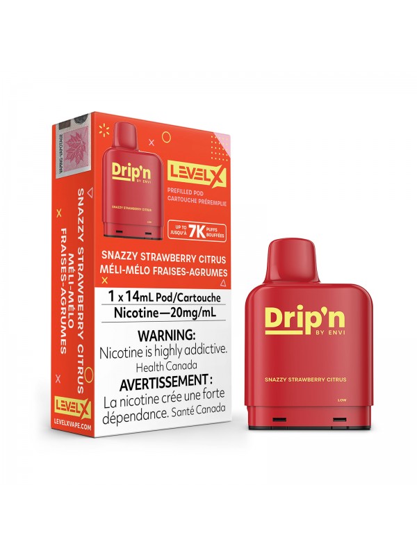 Snazzy Strawberry Citrus Level X – Drip̵...