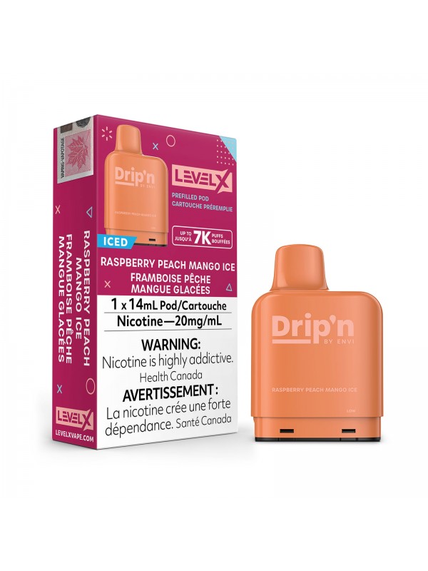 Raspberry Peach Mango Ice Level X – DripR...