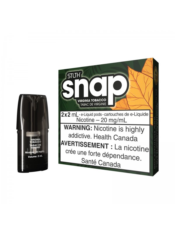 Virginia Tobacco – Snap STLTH Pods