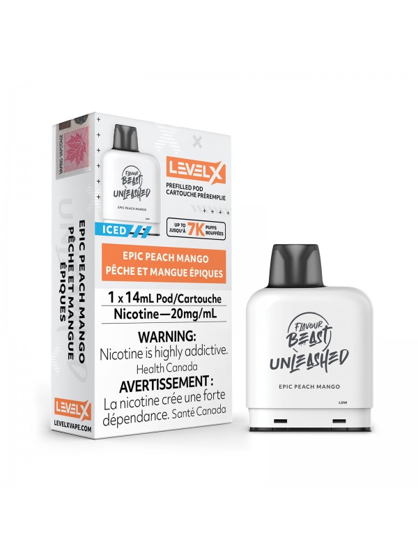 Epic Peach Mango Level X Unleashed- Flavour Beast ...