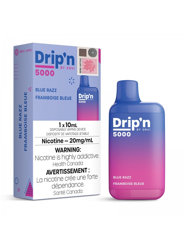 Blue Razz Drip’n Envi – Disposable Vap...
