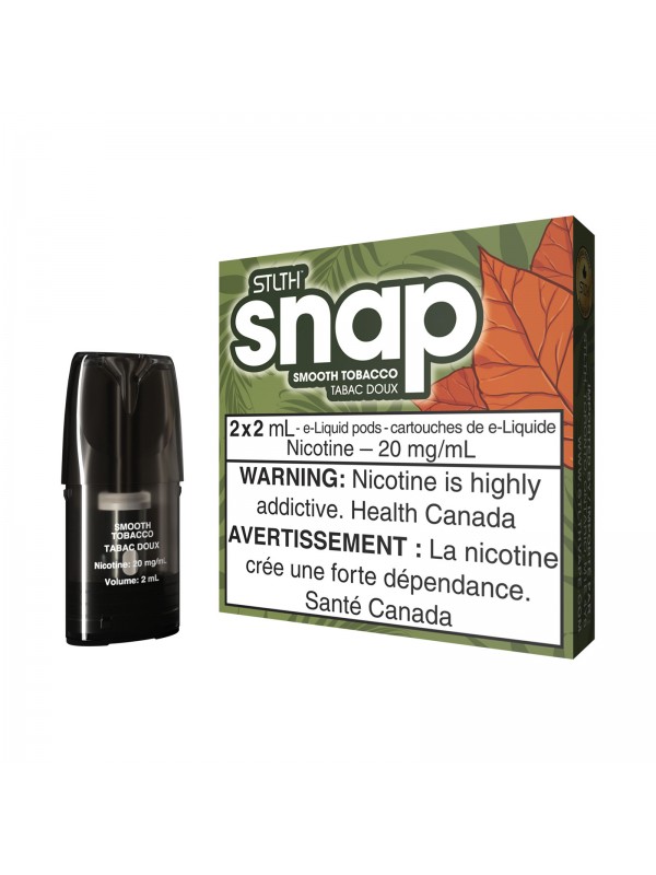 Smooth Tobacco – Snap STLTH Pods