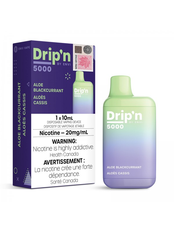 Aloe Blackcurrant Drip’n Envi – Disposable Vape