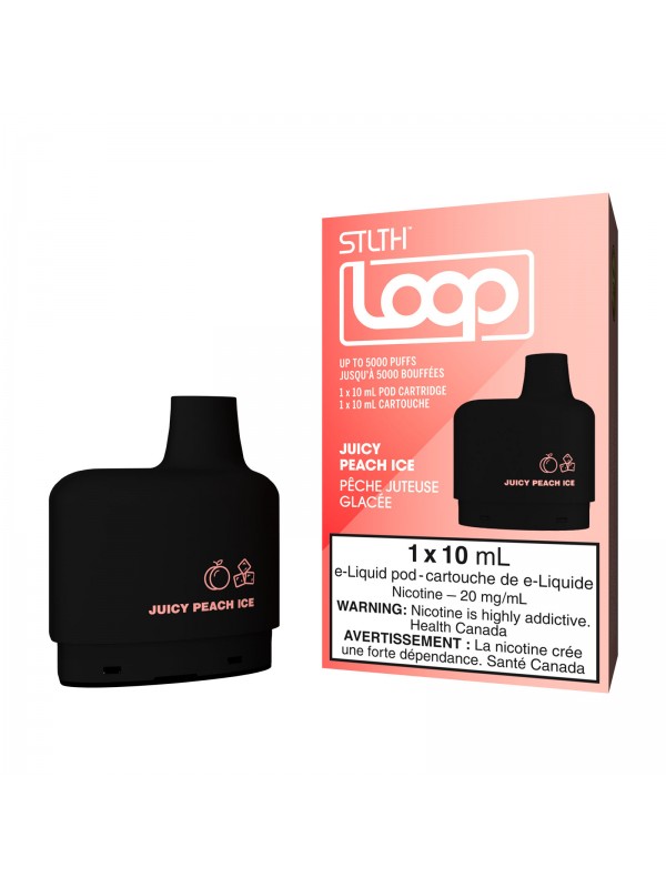 Juicy Peach Ice – STLTH Loop Pods