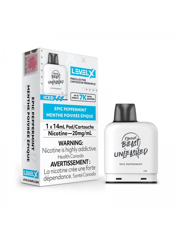 Epic Peppermint Level X Unleashed- Flavour Beast P...