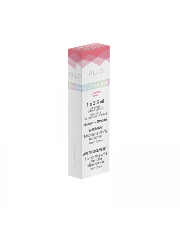 Strawberry ALLO Ultra – Disposable Vape