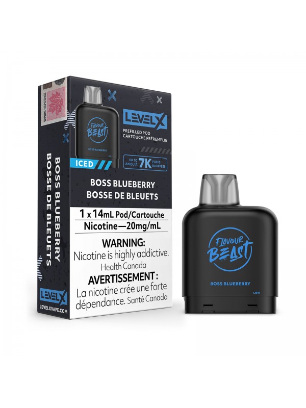 Boss Blueberry Iced Level X – Flavour Beast ...