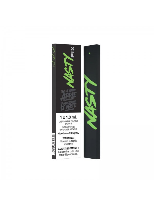 Red & Green Apple Nasty Fix – Disposable...