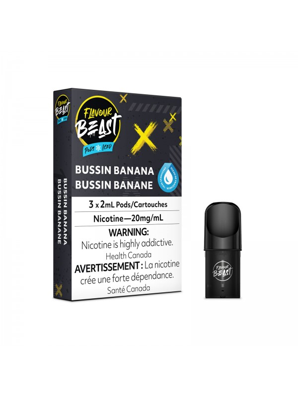 Bussin Banana – Flavour Beast Pods