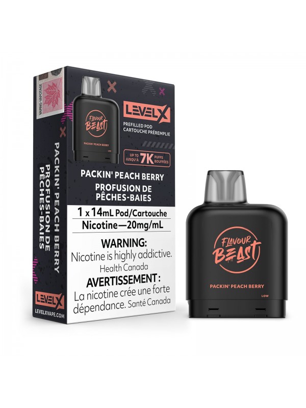 Packin Peach Berry Level X – Flavour Beast P...