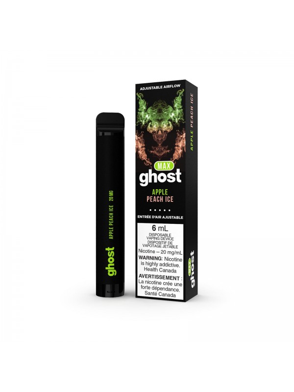 Apple Peach Ice Ghost Max – Disposable Vape