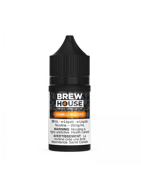 Caramello Macchiato SALT – Brew House E-Liqu...