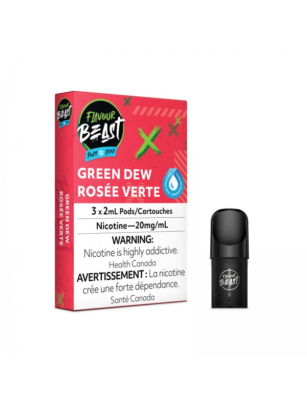 Gnarly Green D (Green Dew) – Flavour Beast P...