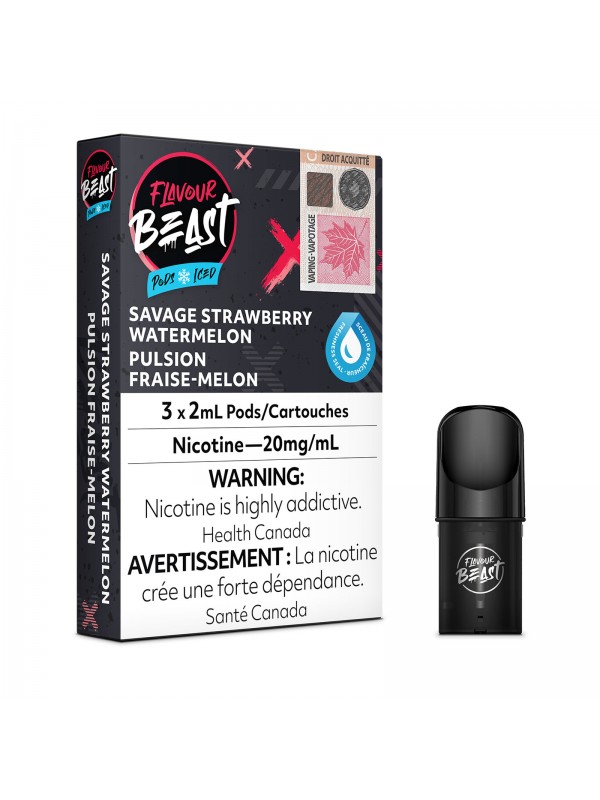 Savage Strawberry Watermelon Iced – Flavour ...