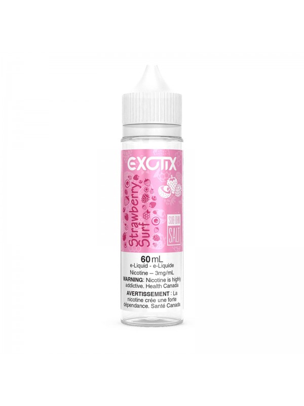 Strawberry Surf E-Liquid (60ml) – Exotix