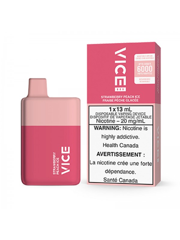 Strawberry Peach Ice Vice Box – Disposable V...