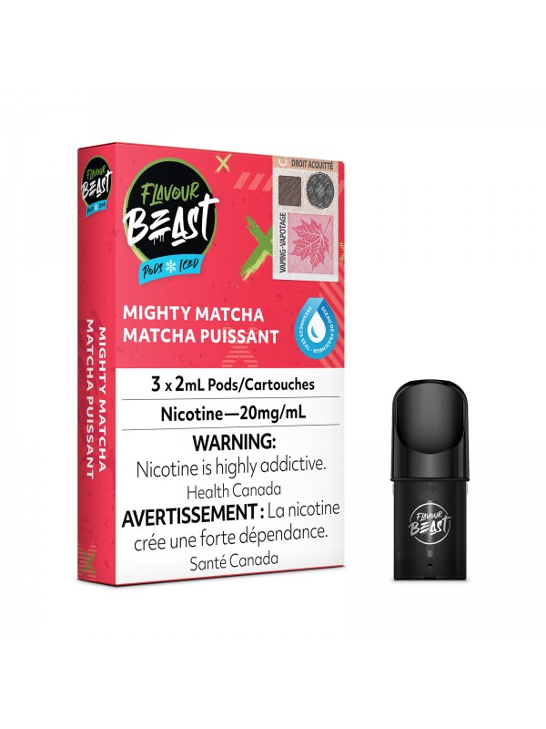 Mighty Matcha Iced – Flavour Beast Pods