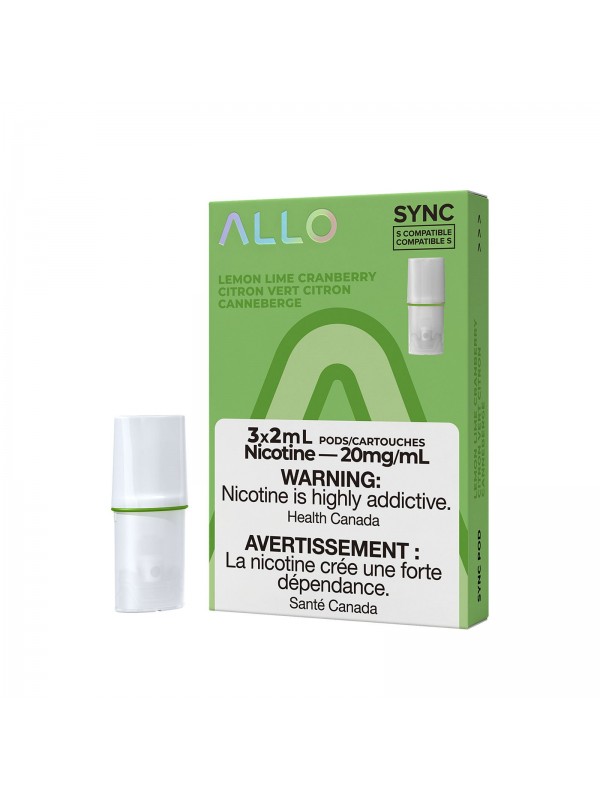 Lemon Lime Cranberry – ALLO Sync Pods