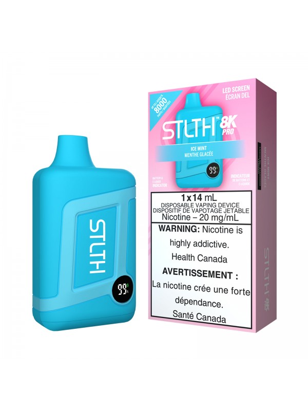 Ice Mint STLTH 8K Pro – Disposable Vape