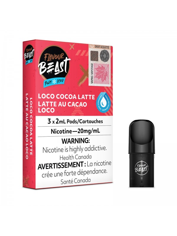 Loco Cocoa Latte Iced – Flavour Beast Pods