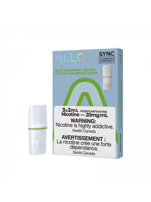 Blue Raspberry Lemon – ALLO Sync Pods