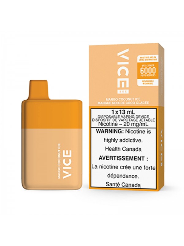 Mango Coconut Ice Vice Box – Disposable Vape