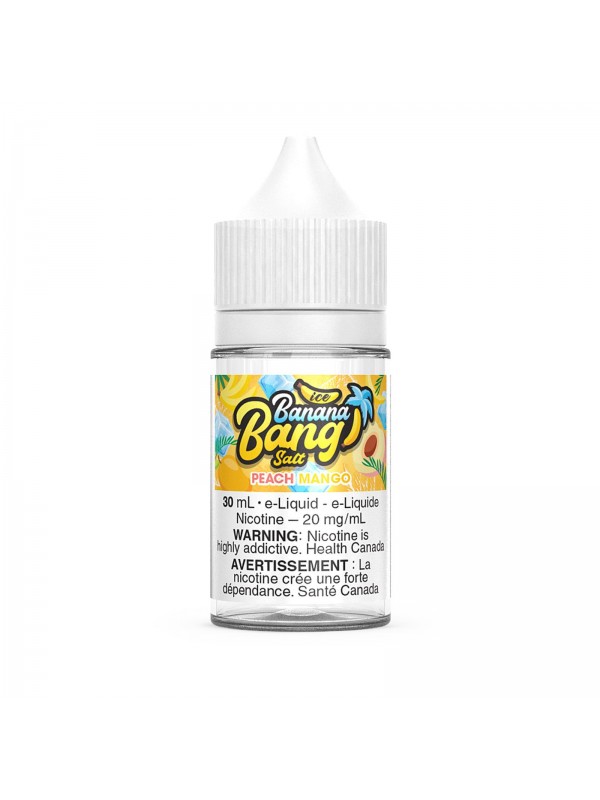 Peach Mango Ice SALT – Banana Bang Ice E-Liq...