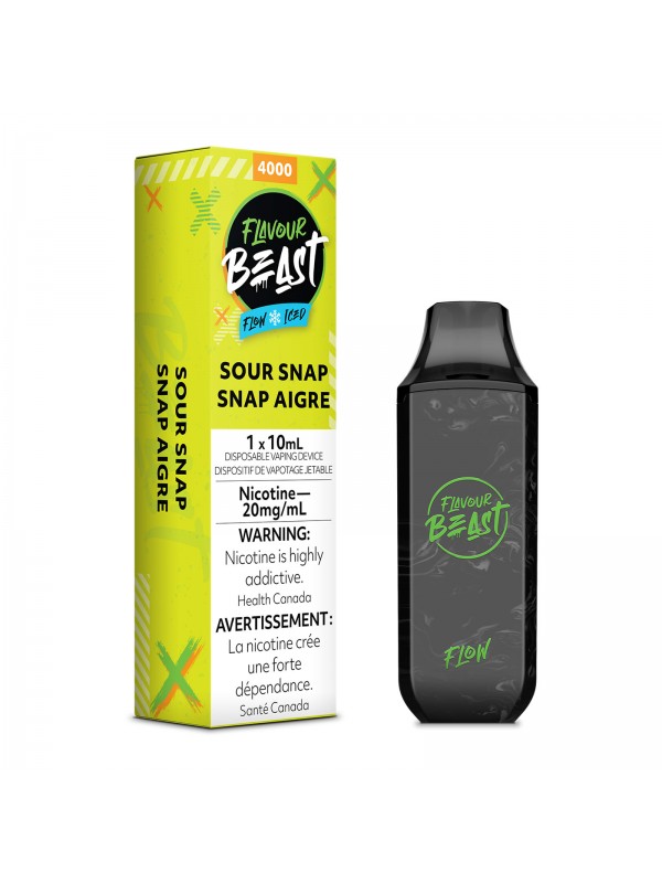 Slammin STS (Sour Snap) Flavour Beast Flow – Disposable Vape