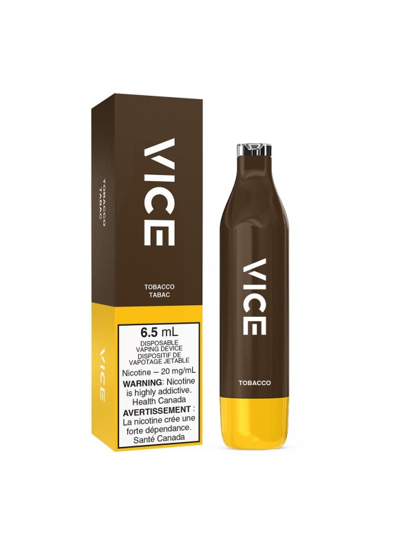Tobacco Vice 2500 – Disposable Vape