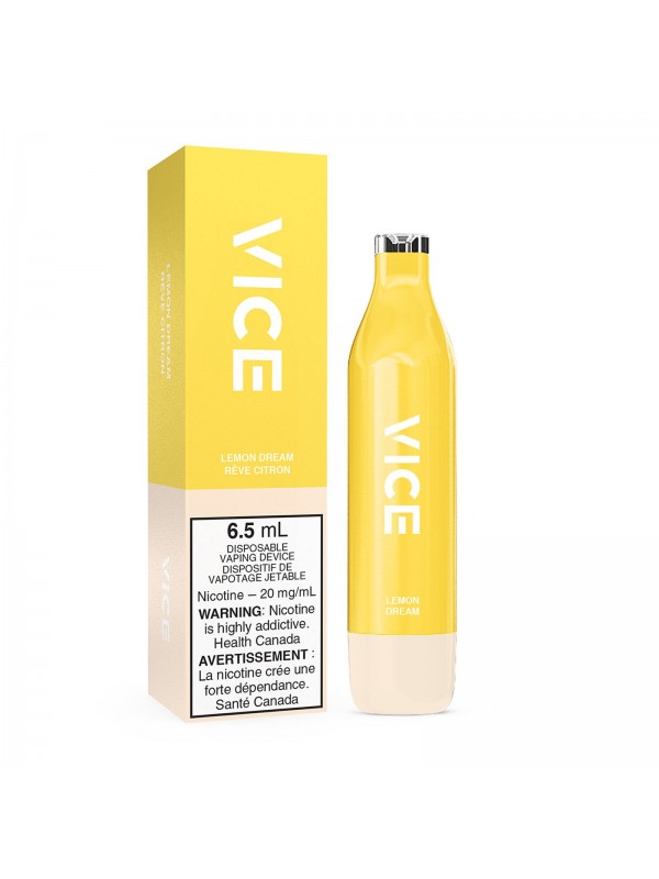 Lemon Dream Vice 2500 – Disposable Vape