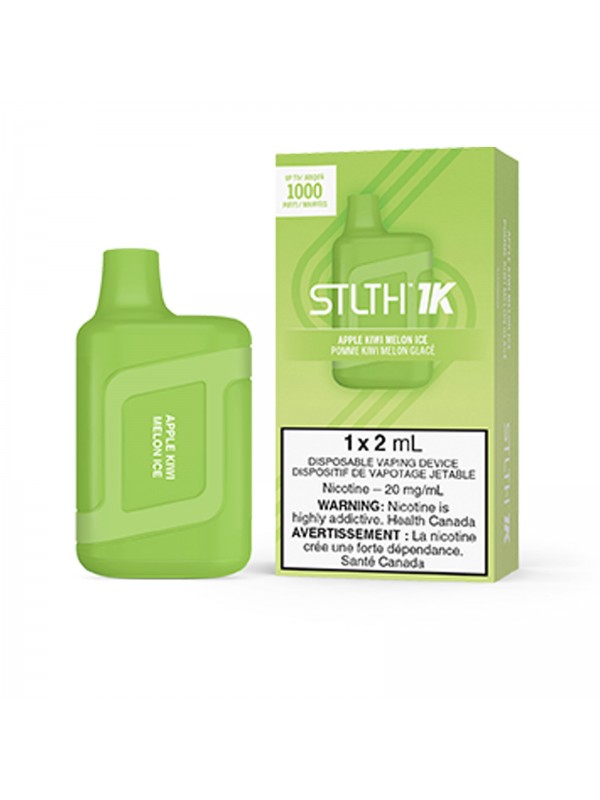 Apple Kiwi Melon Ice STLTH 1K – Disposable V...