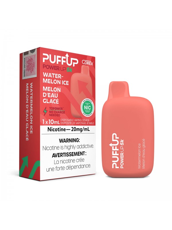 Watermelon Ice PuffUp – Disposable Vape