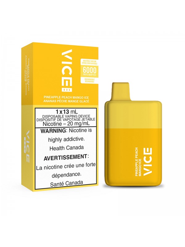 Pineapple Peach Mango Ice Vice Box – Disposa...