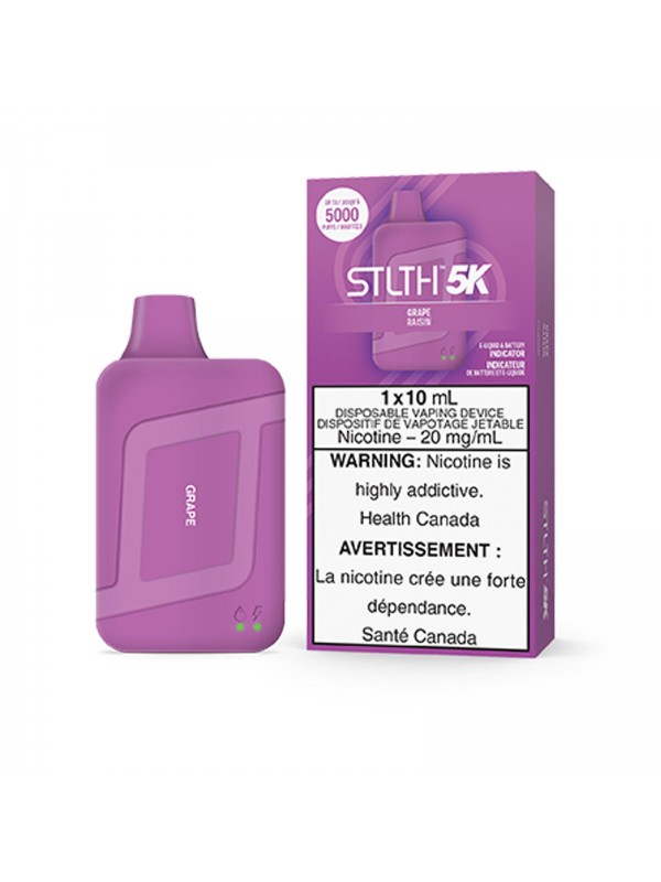 Grape STLTH 5K – Disposable Vape