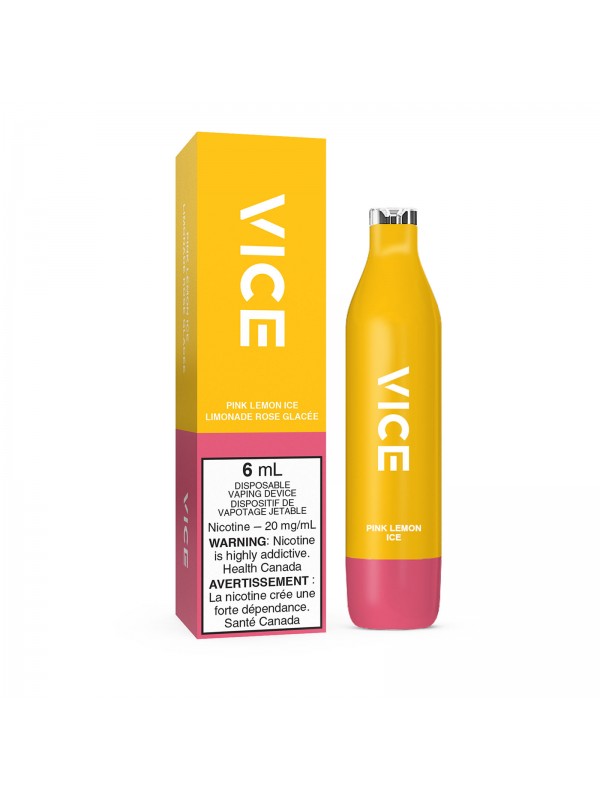 Pink Lemon Ice Vice 2500 – Disposable Vape