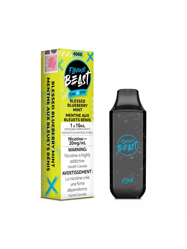 Blessed Blueberry Mint Iced Flavour Beast Flow – Disposable Vape