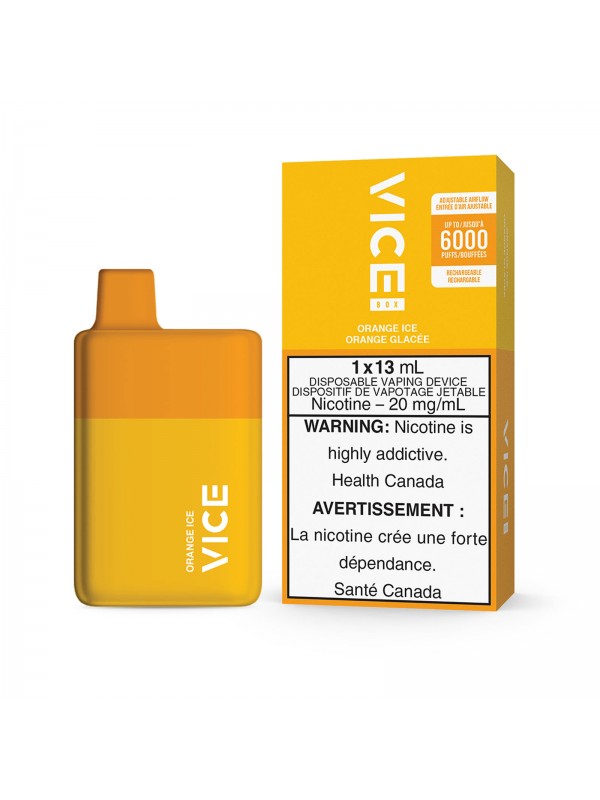 Orange Ice Vice Box – Disposable Vape