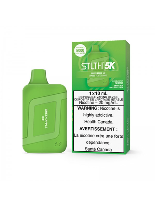 Green Apple Ice STLTH 5K – Disposable Vape