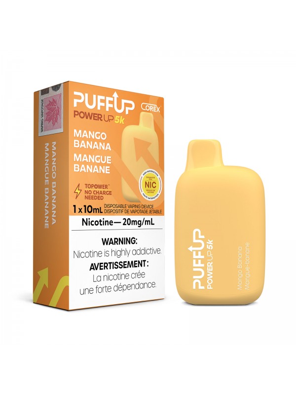 Mango Banana PuffUp – Disposable Vape