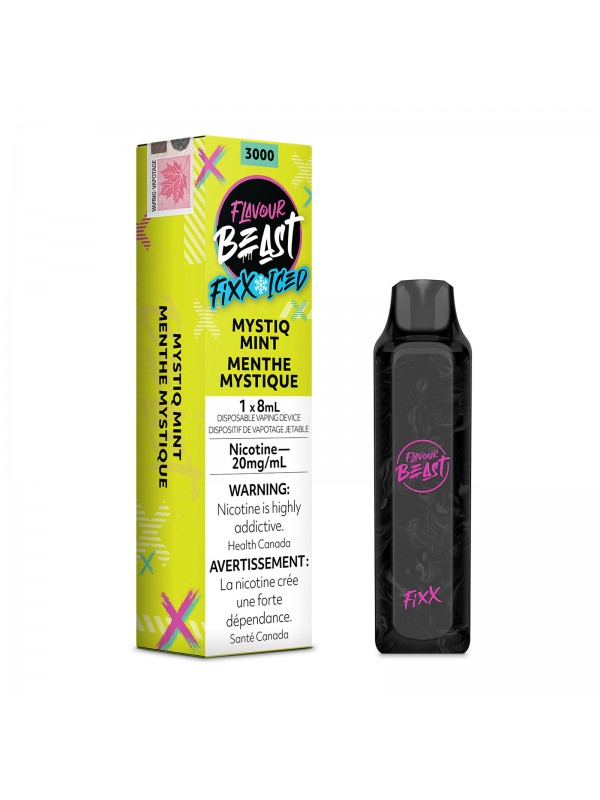 Mystiq Mint Iced Flavour Beast Fixx – Dispos...